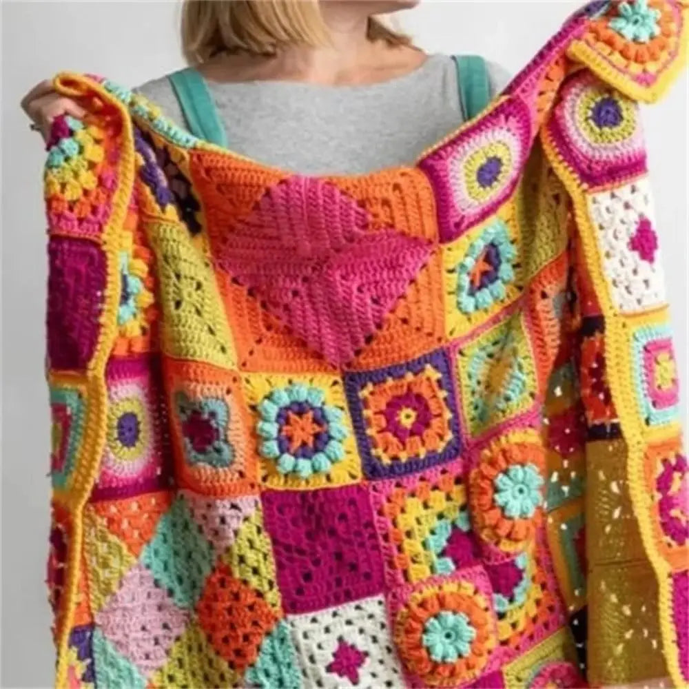 50 Mix & Matchs Designs Crochet Cards The Granny Square Card Decks Knitting Kit DIY Knitted Pattern Cards Set for Beginners